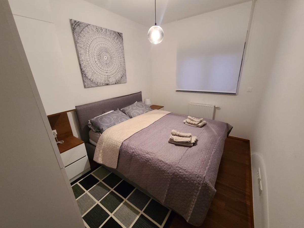 Modern 4-Star Luxury Apt - Wfh Ready, Free Parking Zágráb Kültér fotó